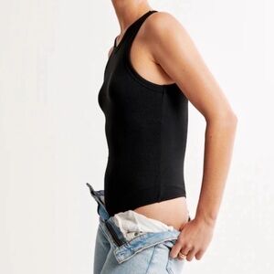 Abercrombie & Fitch Black Tank Top